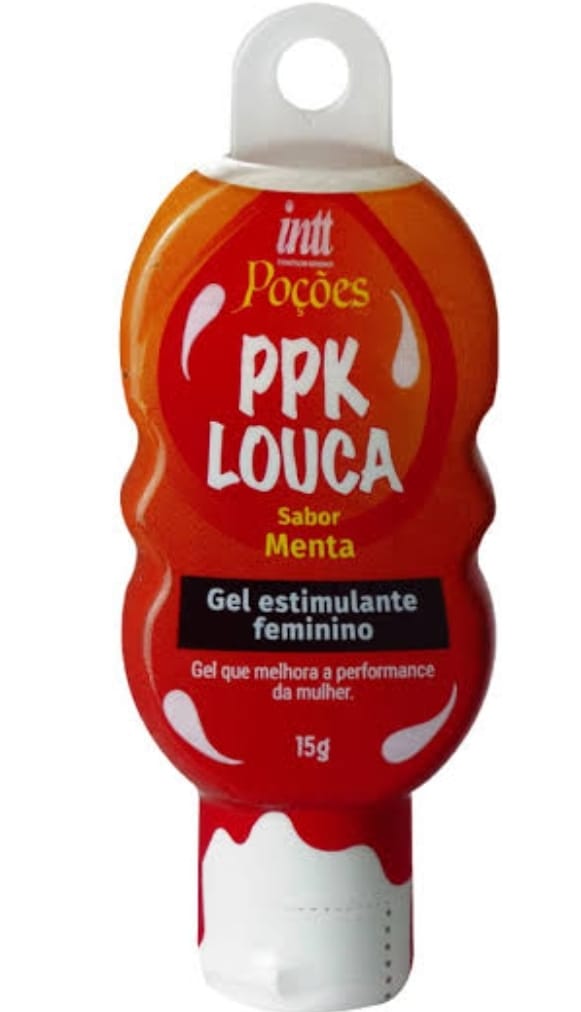 GEL ESTIMULANTE PPK LOUCA 15G PORÇÕES INTT REF 9969