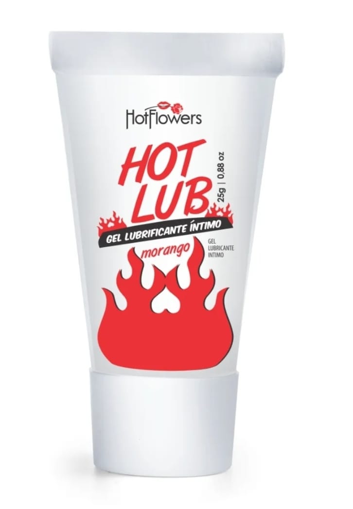 LUBRIFICANTE BEIJAVEL HOTLUB 25G HOT FLOWERS REF11238