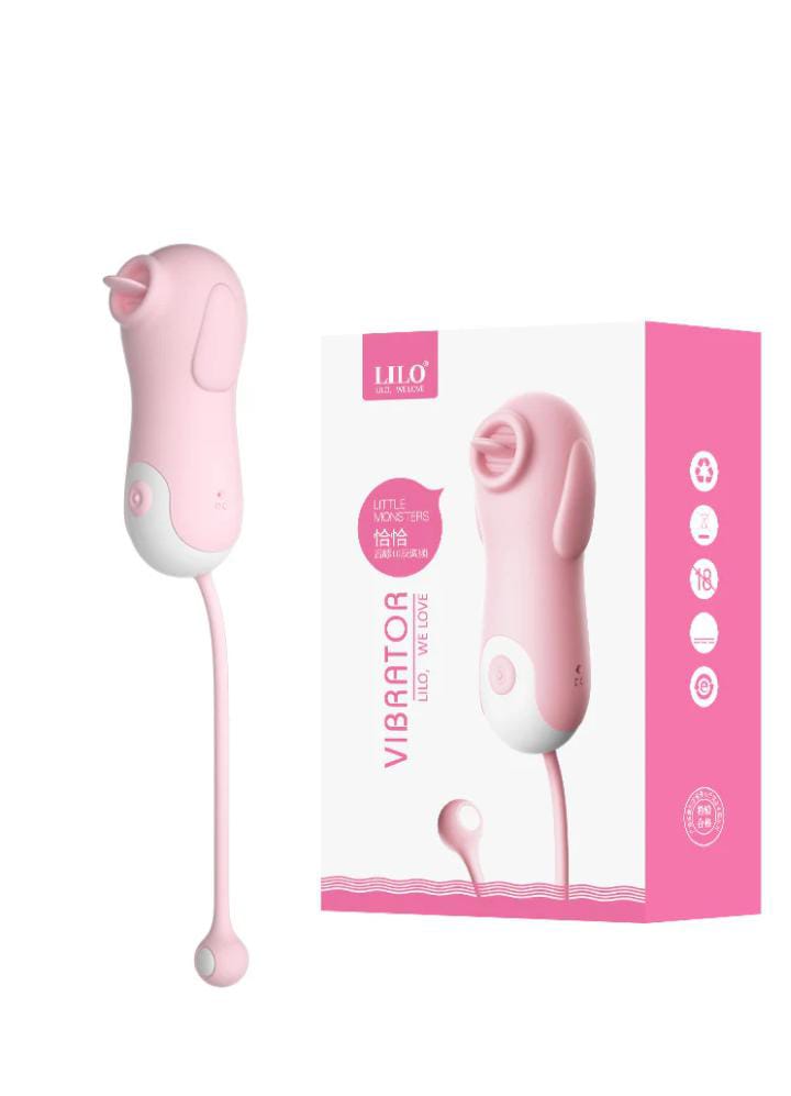 VIBRATOR ESTIMUDOR CLITÓRIANO RECARRÉGAVEL LILO REF 12445