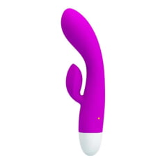 Vibrador Ponto G Com Estimulador Clitoriano E 30 Vibrações Eli Importação ref 12298